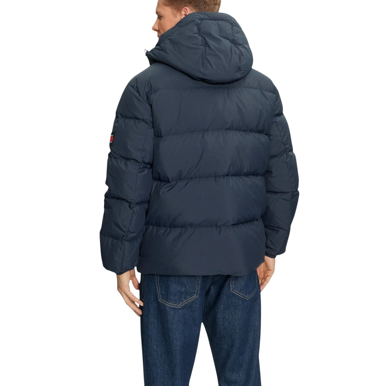 Tommy Hilfiger Jeans – Doudoune Homme Bleu à Capuche – Automne/Hiver