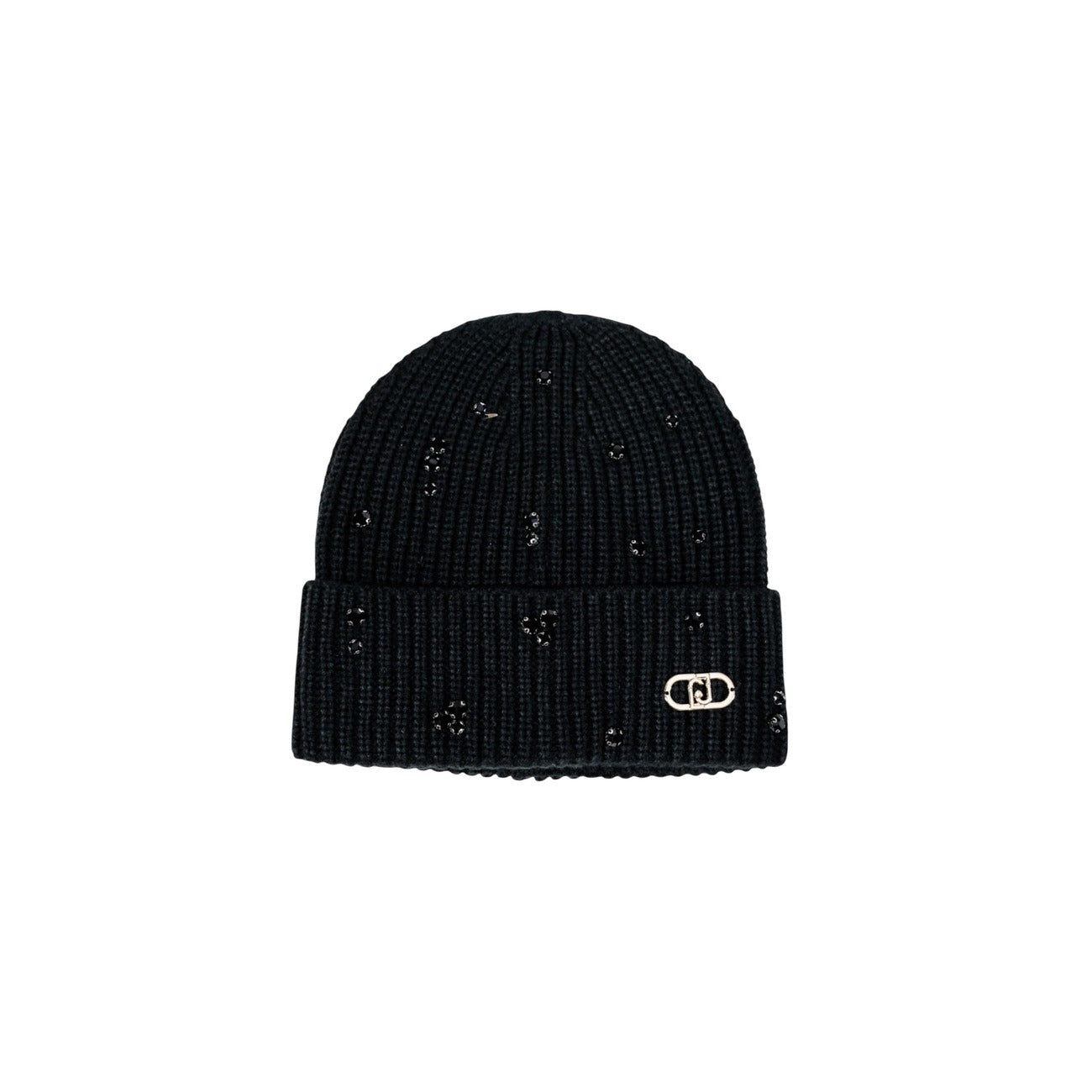 Liu Jo Bonnet Femme Noir à Strass – Automne/Hiver