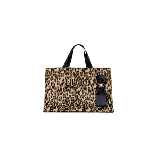 Liu Jo Sac à Main Femme Beige Léopard – Automne/Hiver
