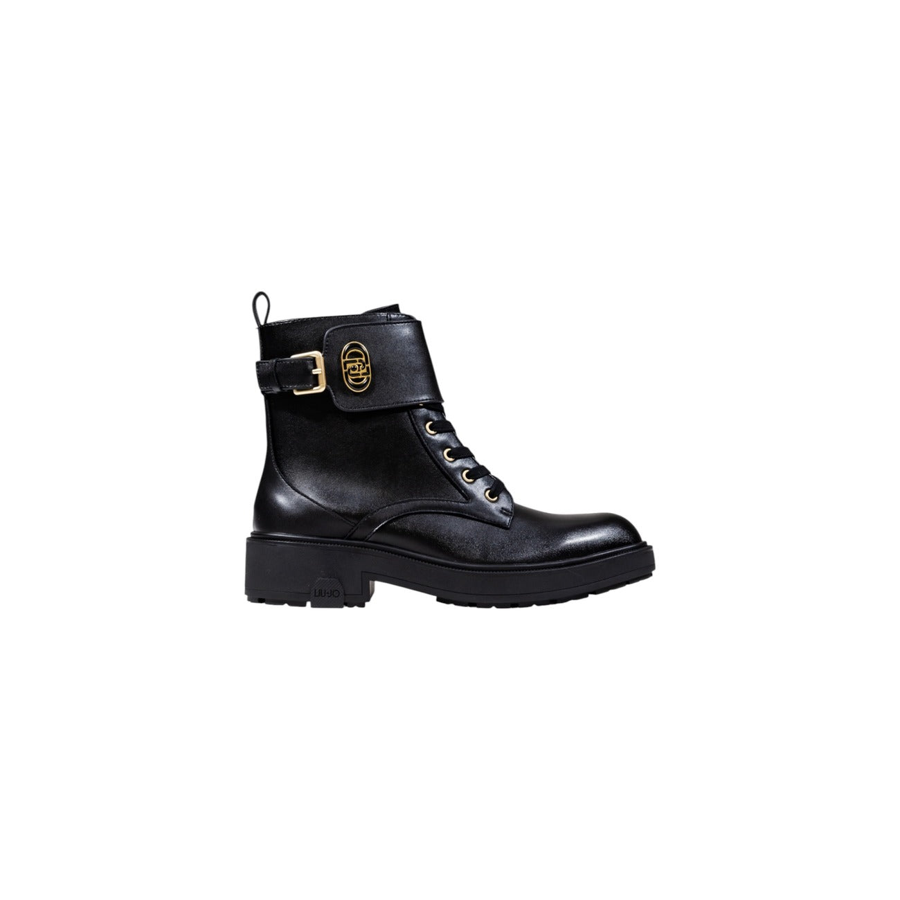 Liu Jo Bottines Femme Noires en Similicuir – Automne/Hiver
