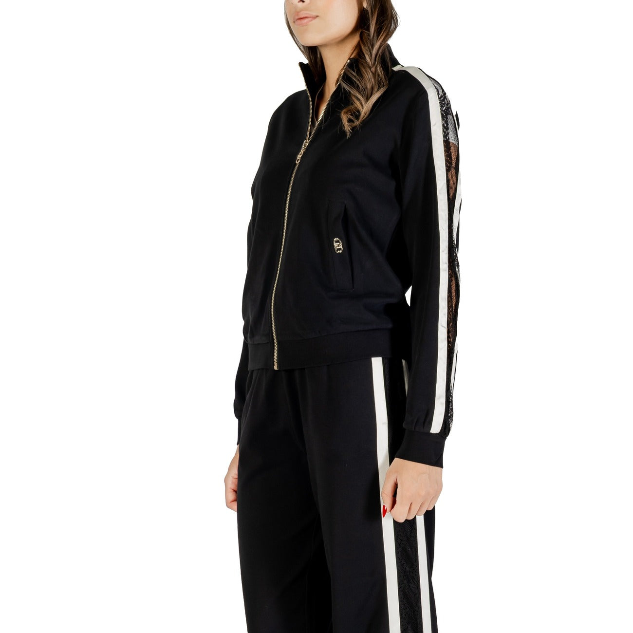Liu Jo Sweat Femme Noir à Zip – Automne/Hiver