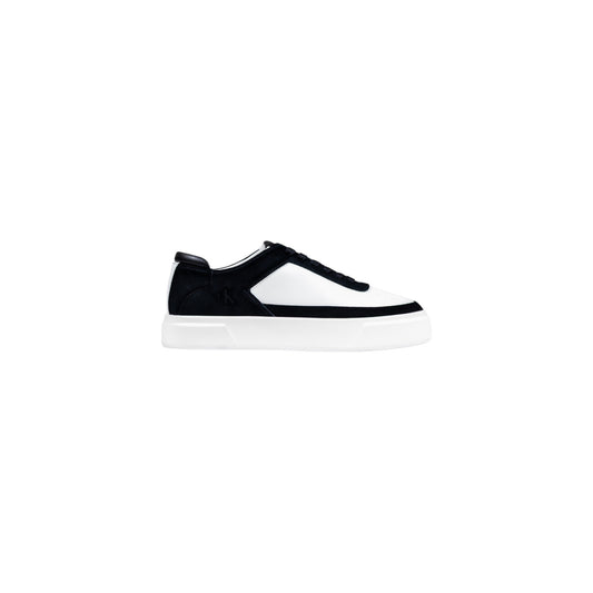 Calvin Klein Jeans – Baskets Homme Noires en Cuir – Chaussures Basses – Automne/Hiver
