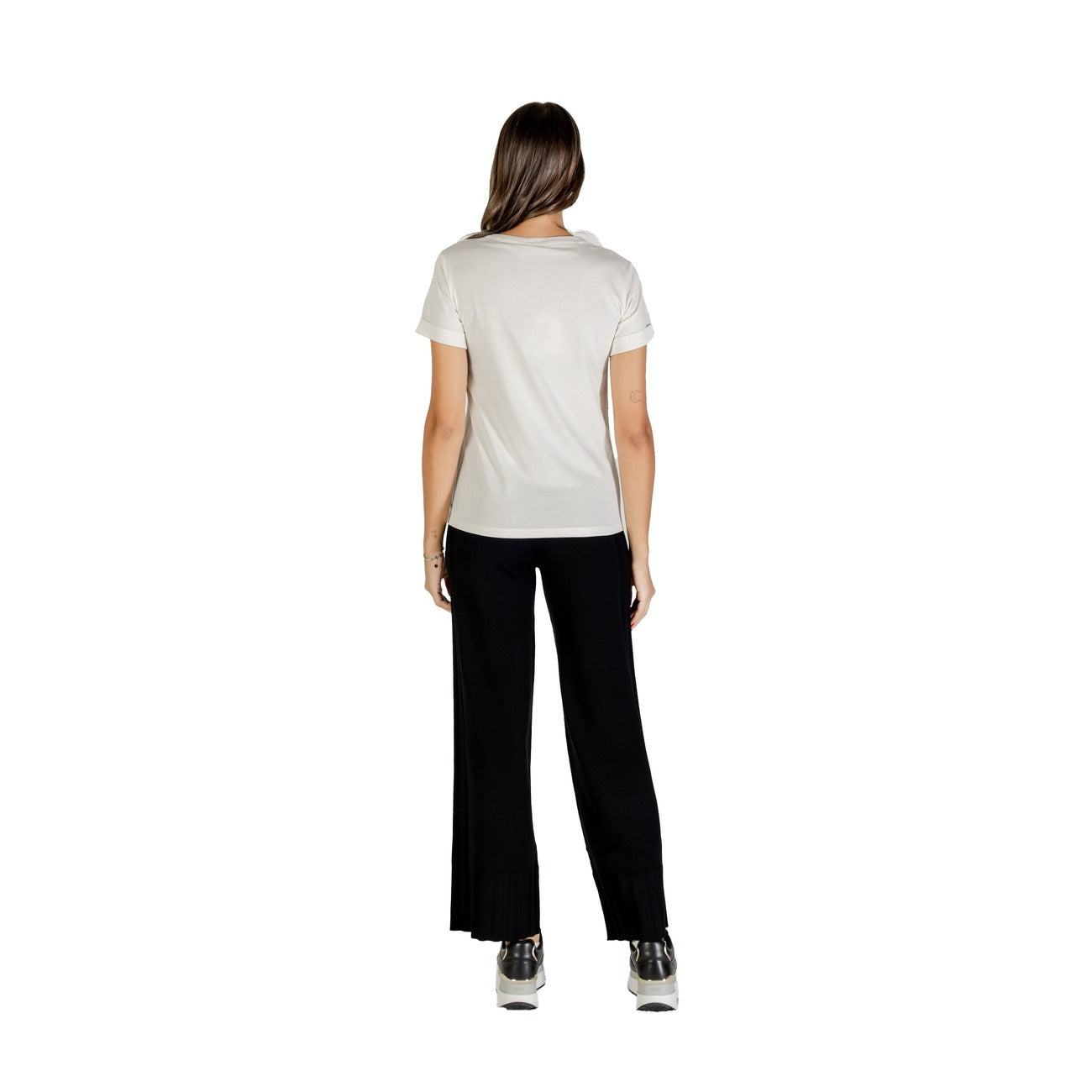 Liu Jo T-Shirt Femme Blanc à Imprimé – Automne/Hiver
