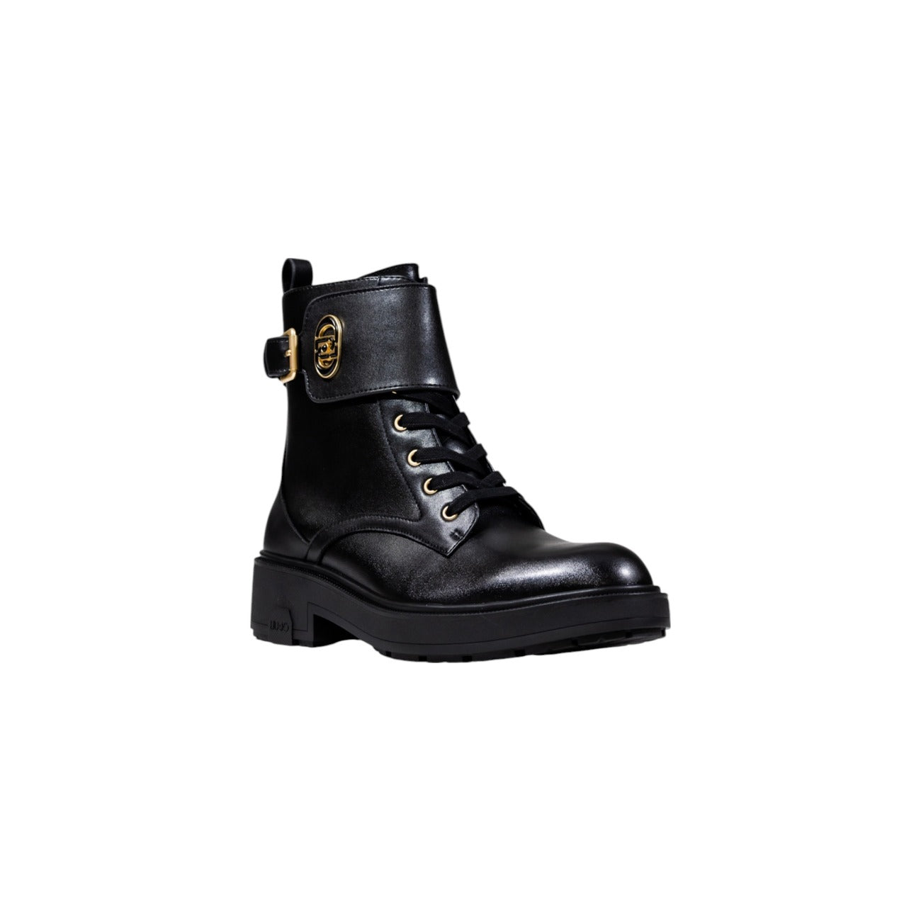Liu Jo Bottines Femme Noires en Similicuir – Automne/Hiver