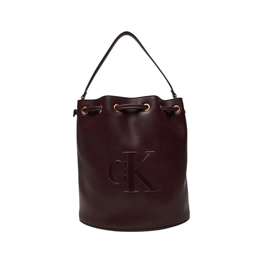 Calvin Klein – Sac à Main Femme Bordeaux