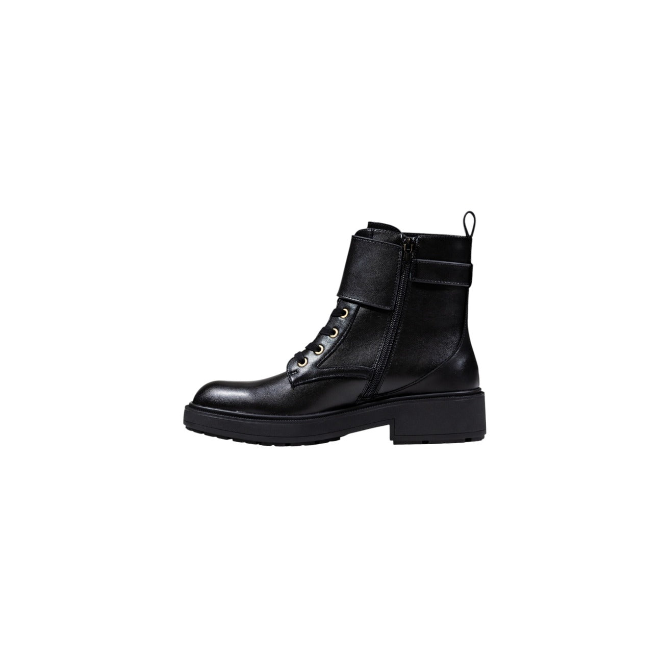 Liu Jo Bottines Femme Noires en Similicuir – Automne/Hiver